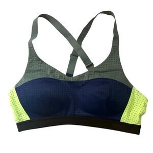 Victoria Sport Green Blue Sports Bra 34B